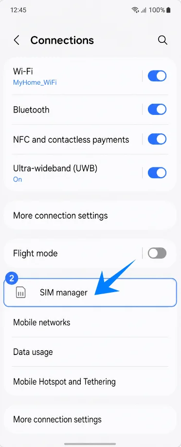 SIM Manager Z Flip3 SIM Manager Z Flip3