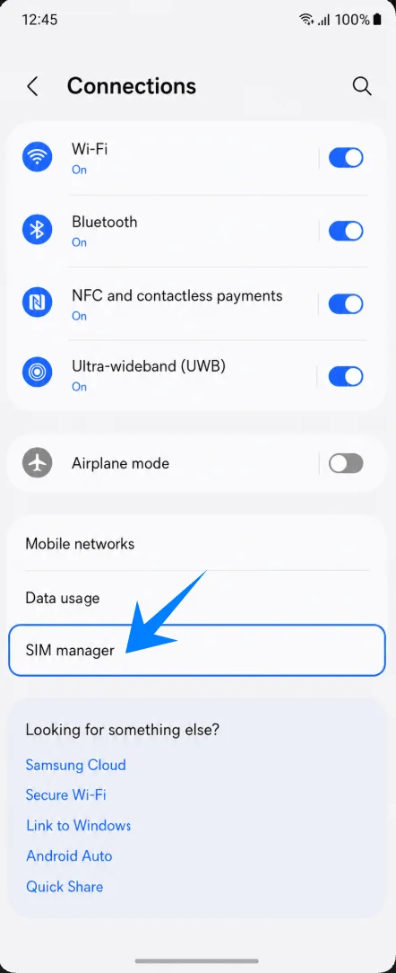 SIM Manager Z Flip5 SIM Manager Z Flip5