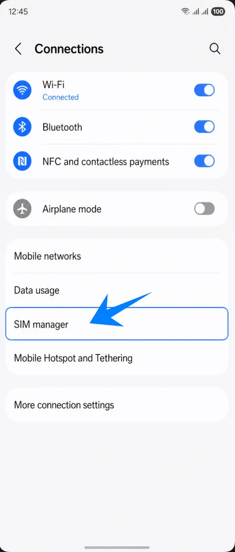 SIM Manager Z Flip7