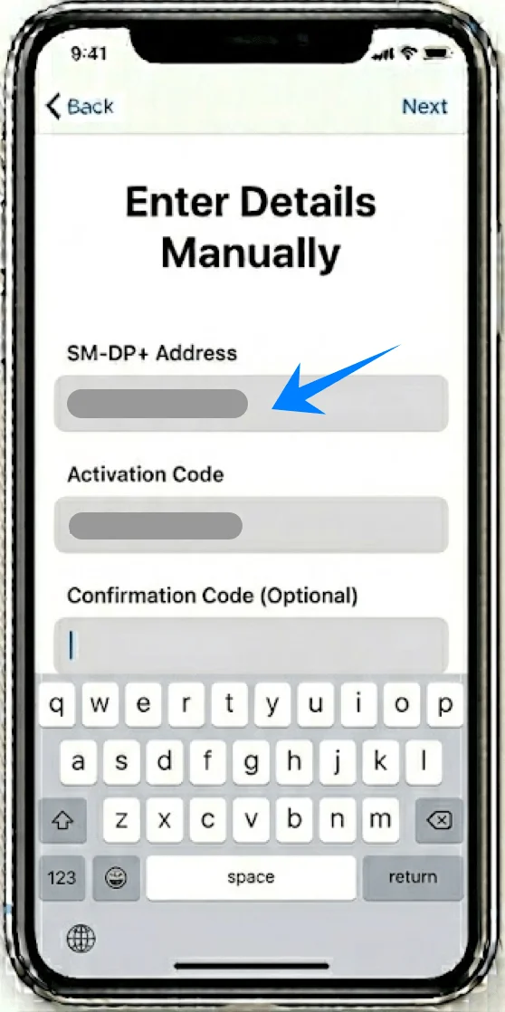 SM-DP Address 11 PM SM-DP Address 11 PM
