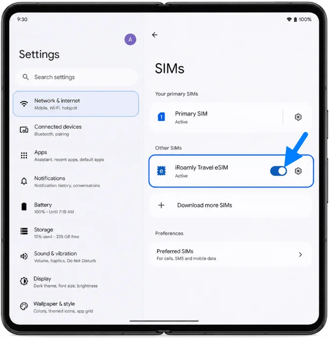 Turn On Pixel Fold