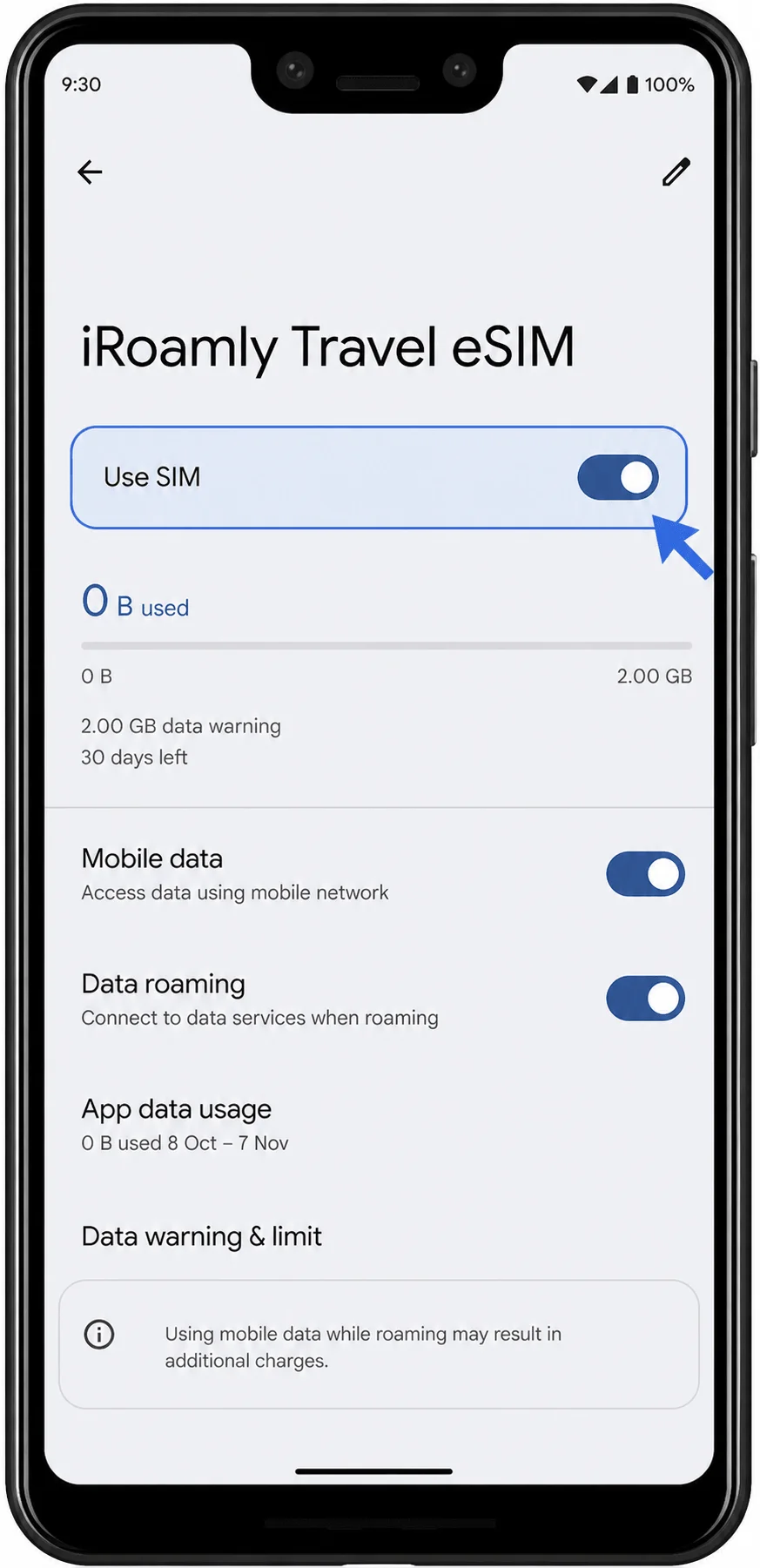 Use eSIM 3 XL