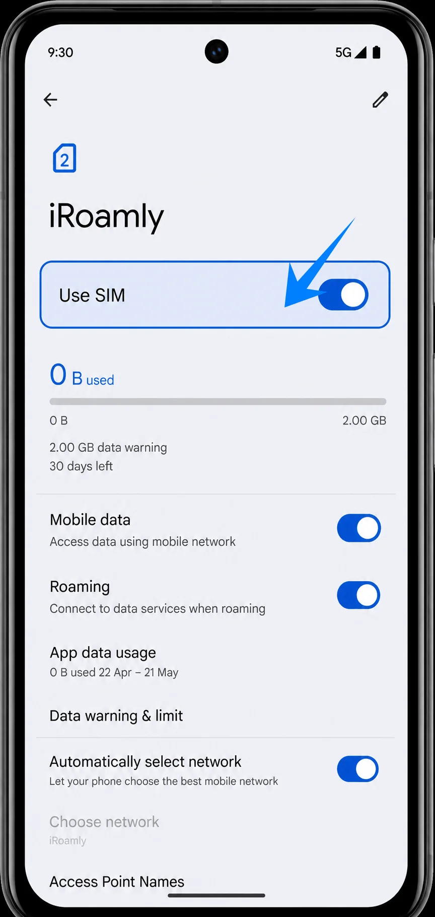 Use eSIM Pixel 8a