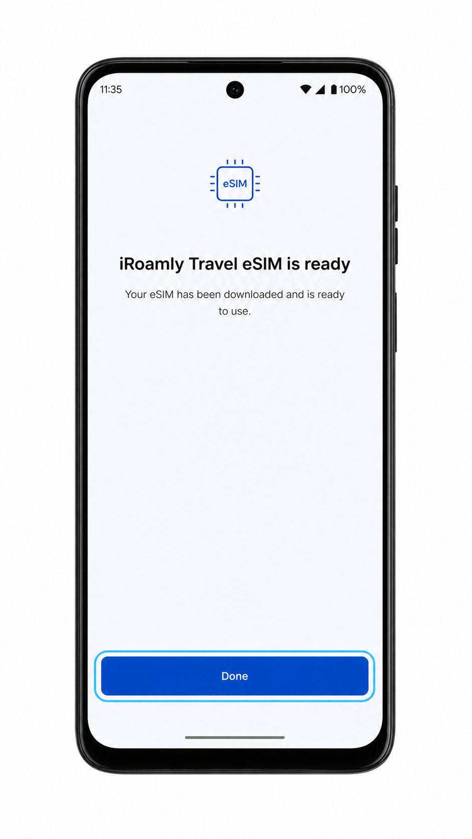 Moto G Stylus 5G 2023 manual eSIM entry screen showing SM-DP+ Address and Activation Code fields