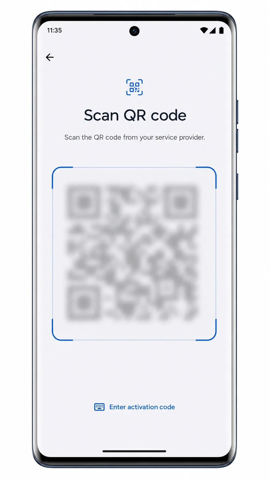 Moto G55 eSIM QR scanner for iRoamly QR code setup Moto G55 eSIM QR scanner for iRoamly QR code setup