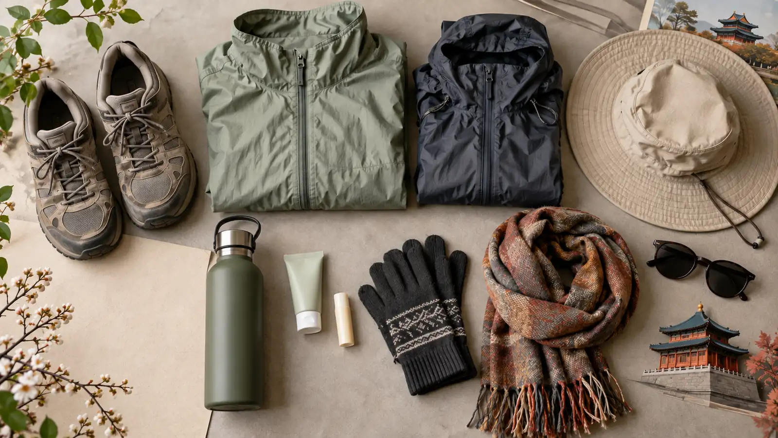 Season-flexible Beijing weather packing essentials Season-flexible Beijing weather packing essentials