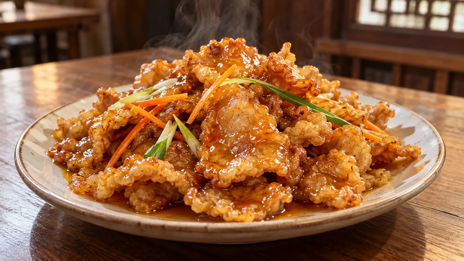 Harbin-style guo bao rou crispy pork