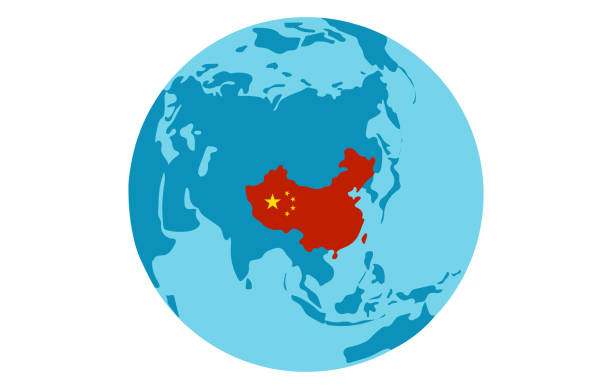 China on the World Map