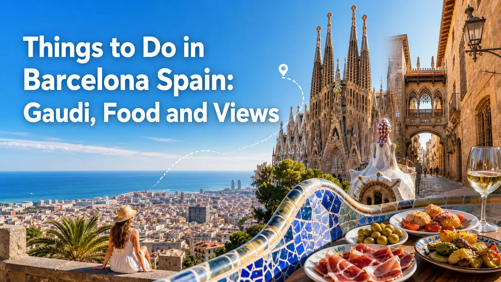 Things to Do in Barcelona Spain: Gaudi, Food and Views cover image Aktivitäten in Barcelona, Spanien: Gaudí, Essen und Aussichten Titelbild