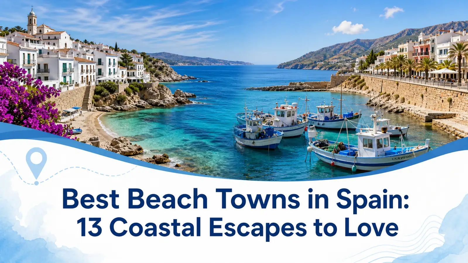 Best Beach Towns in Spain: 13 Coastal Escapes to Love cover image Best Beach Towns in Spain: 13 Coastal Escapes to Love cover image