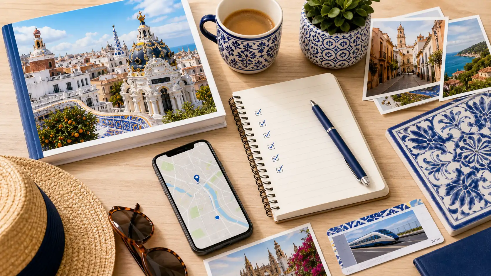 Spain city travel planning notebook and map for frequently asked questions Spain city travel planning notebook and map for frequently asked questions