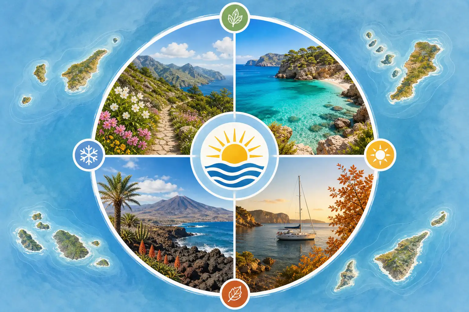Seasonal guide for visiting Spain's islands Seasonal guide for visiting Spain's islands