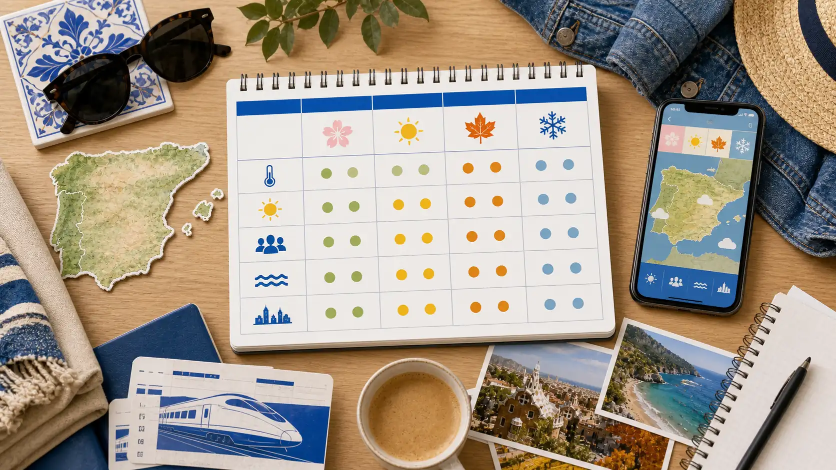Spain seasonal travel calendar for weather crowds and trip planning Spain seasonal travel calendar for weather crowds and trip planning