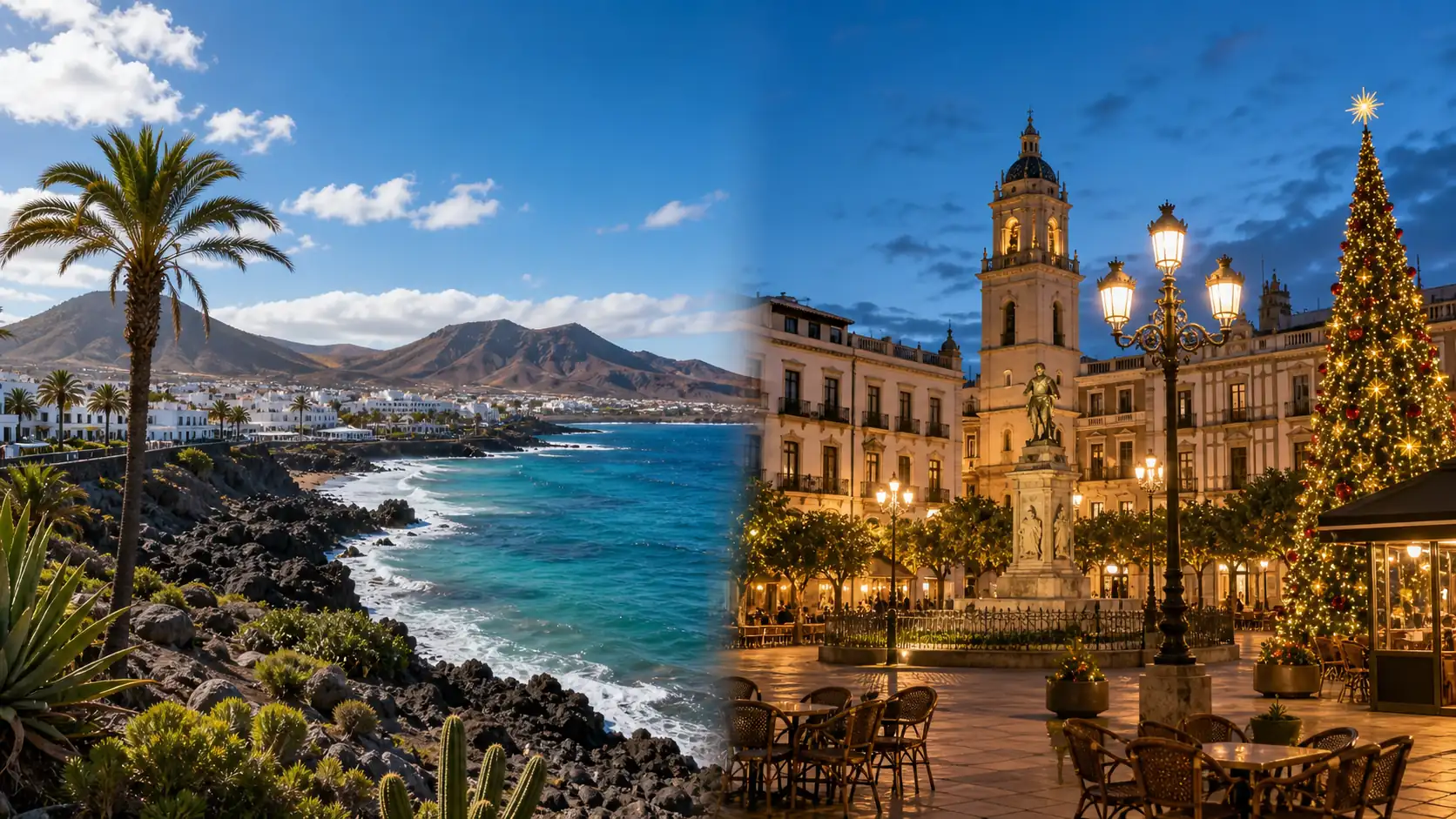 Winter Spain travel with Canary Islands coast and cozy city break Winter Spain travel with Canary Islands coast and cozy city break