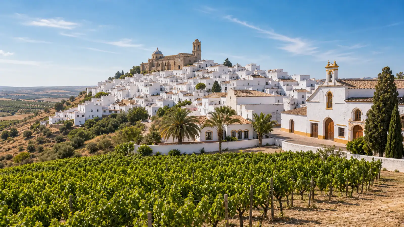 White town and vineyard countryside day trip from Cadiz White town and vineyard countryside day trip from Cadiz
