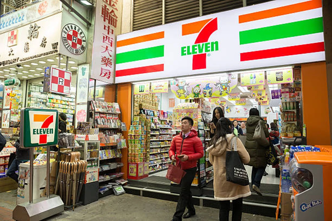 중국 7-Eleven 매장
