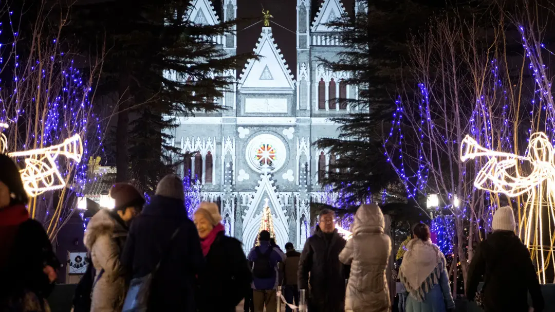 Chinese Christelijke Kerstmis