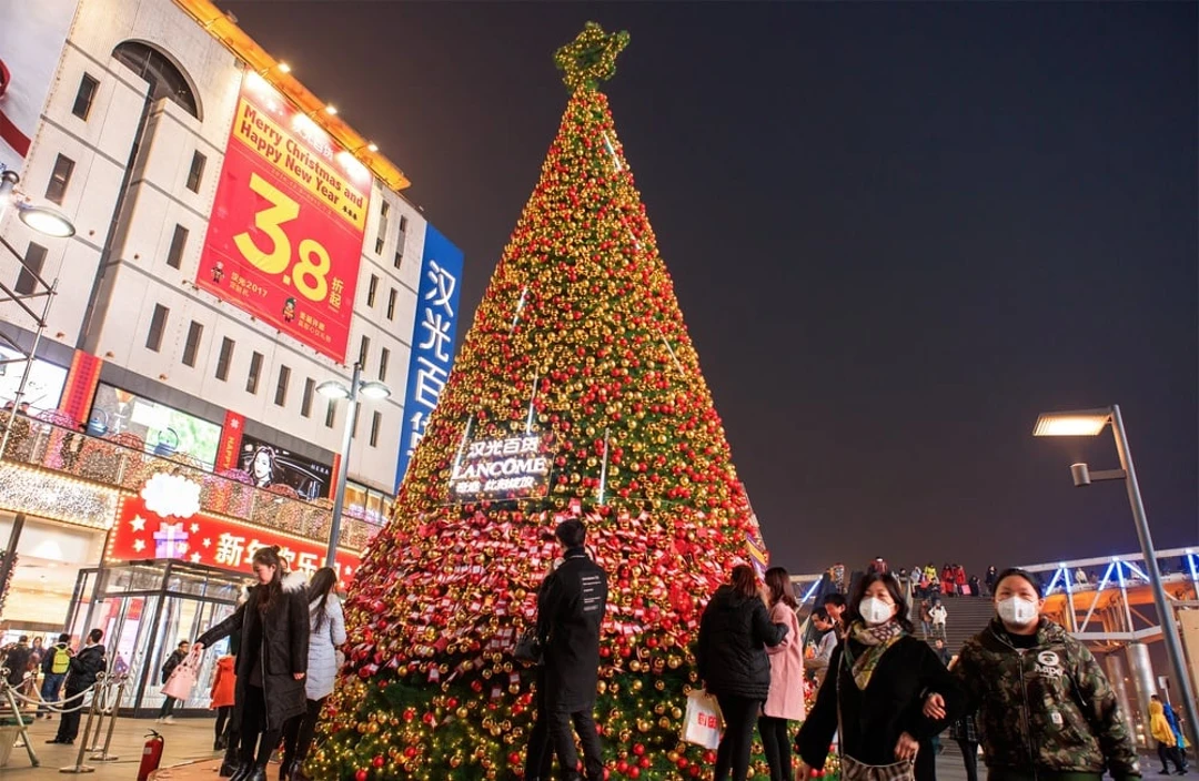 Kerstmis in China
