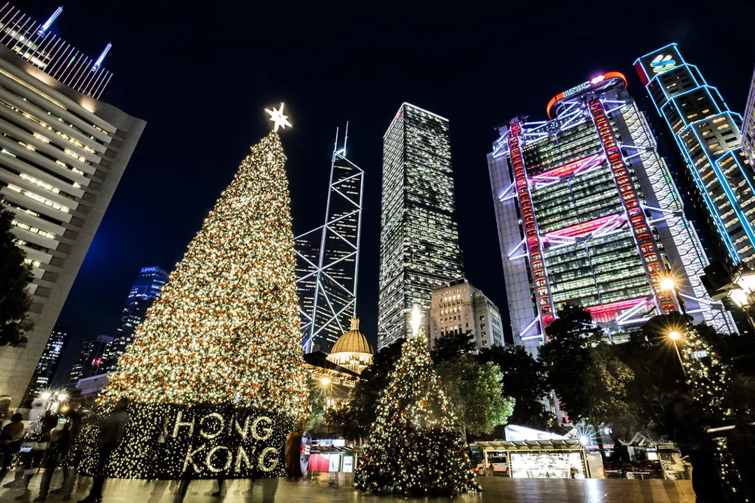 Kerstmis in Hongkong