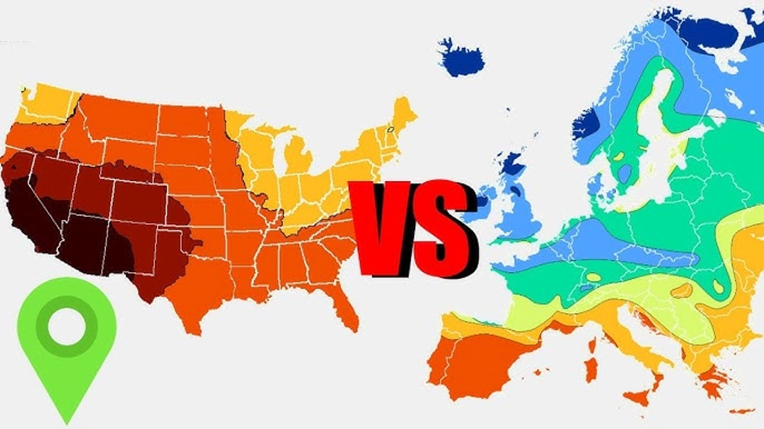 Comparison of the US and Europe
