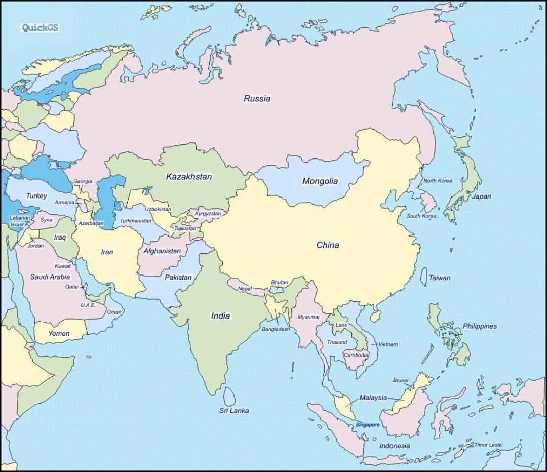 Countries Near China Cover