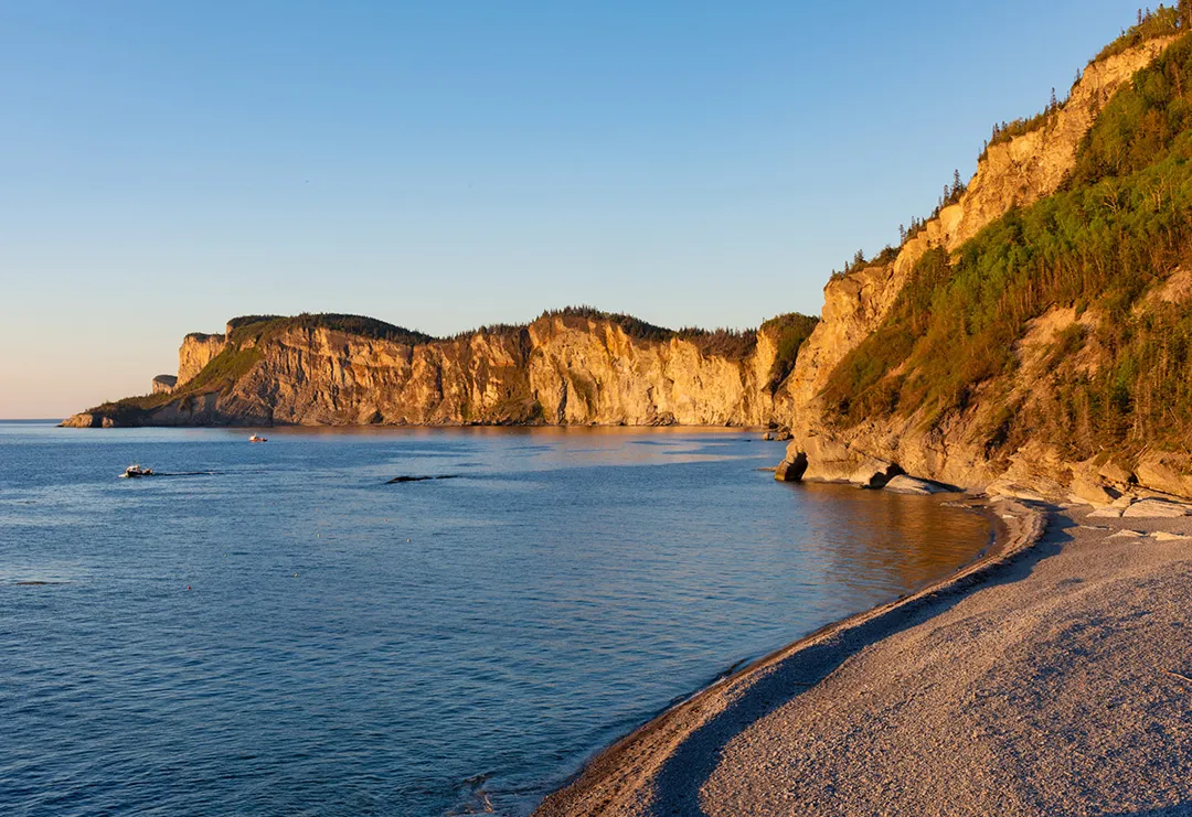 Forillon National Park in Canada Quebec