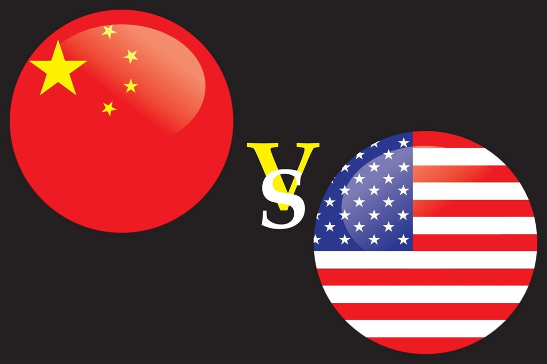 中國與美國相比有多大封面