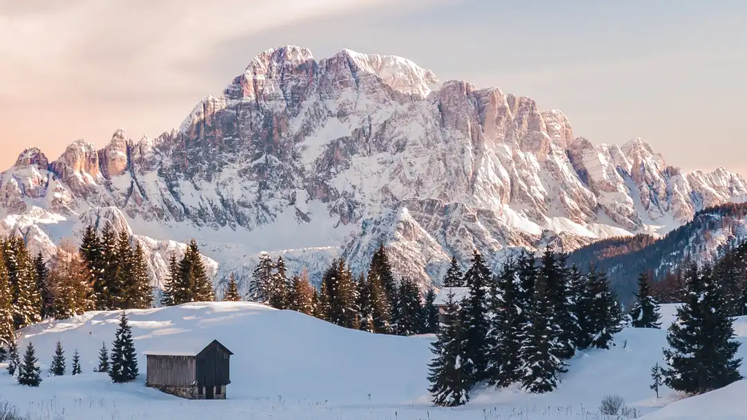 Italy Snow Cover
