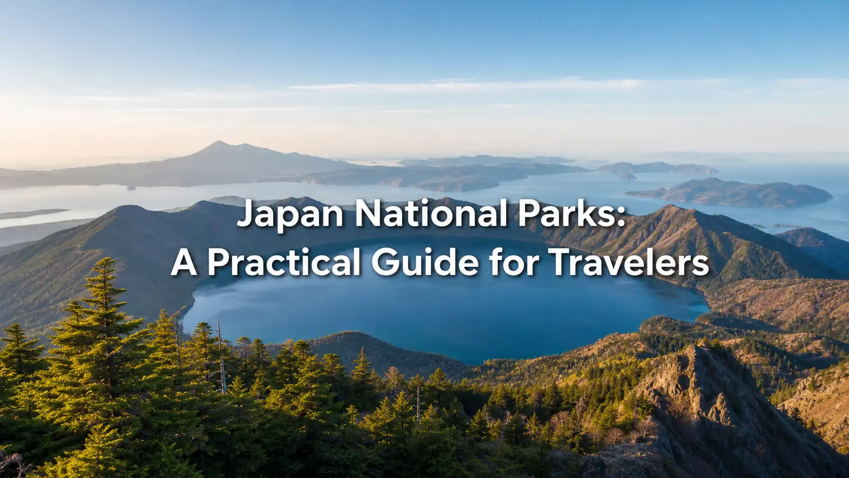 Japan National Parks: A Practical Guide for Travelers Mountain lake and coastal scenery representing Japan National Parks