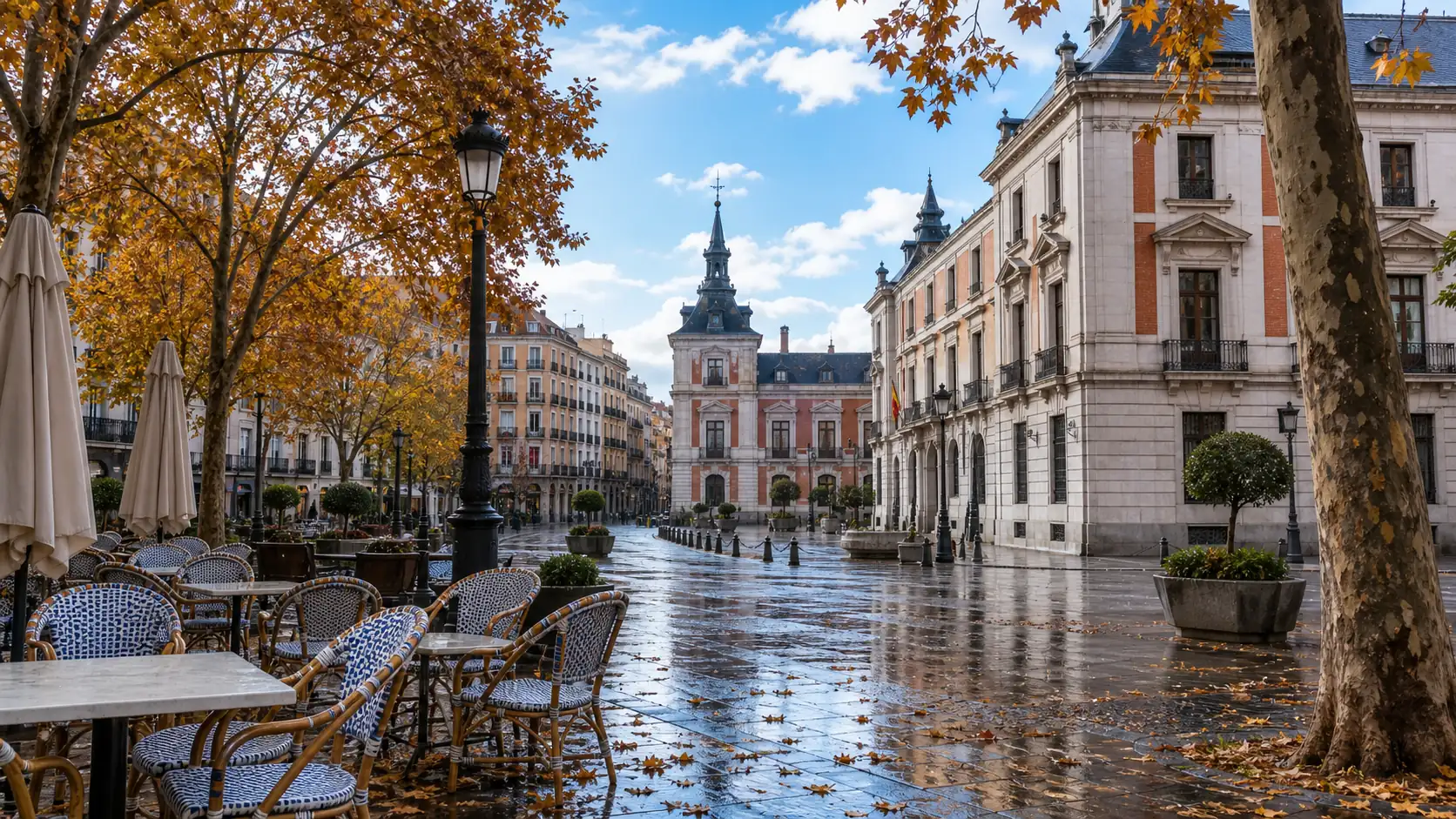 Madrid autumn weather in November Madrid autumn weather in November