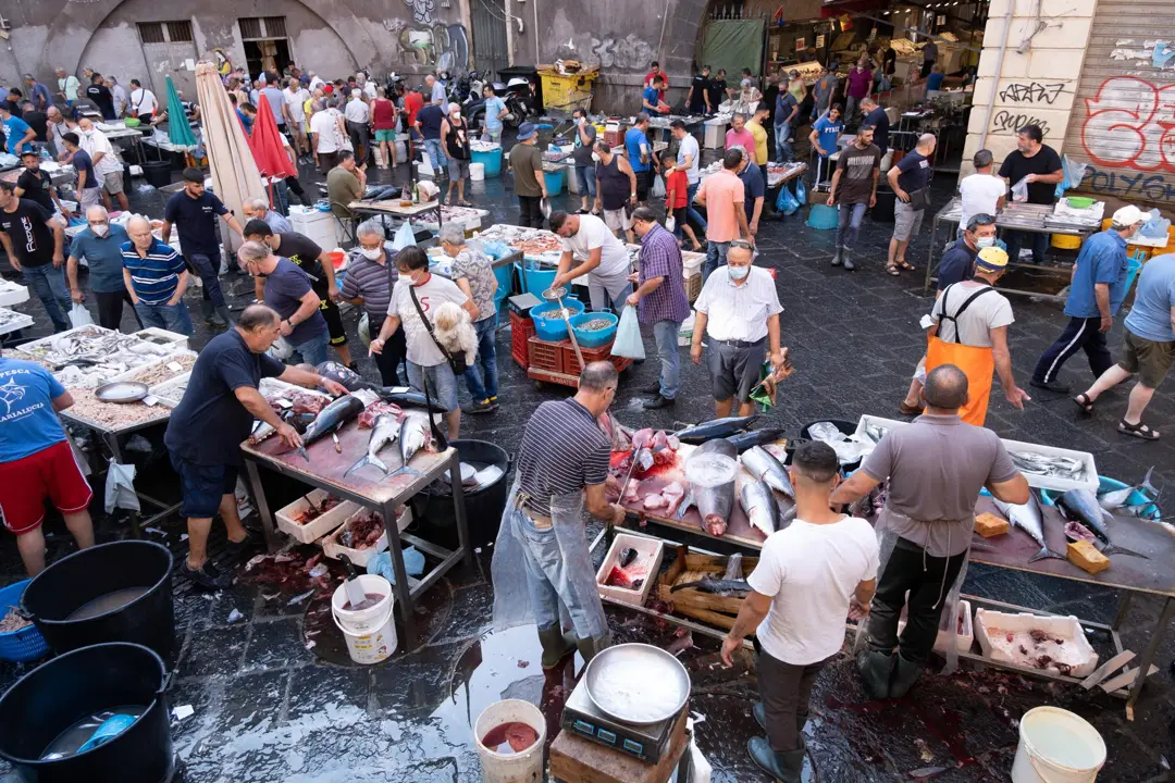 Market in Sicily