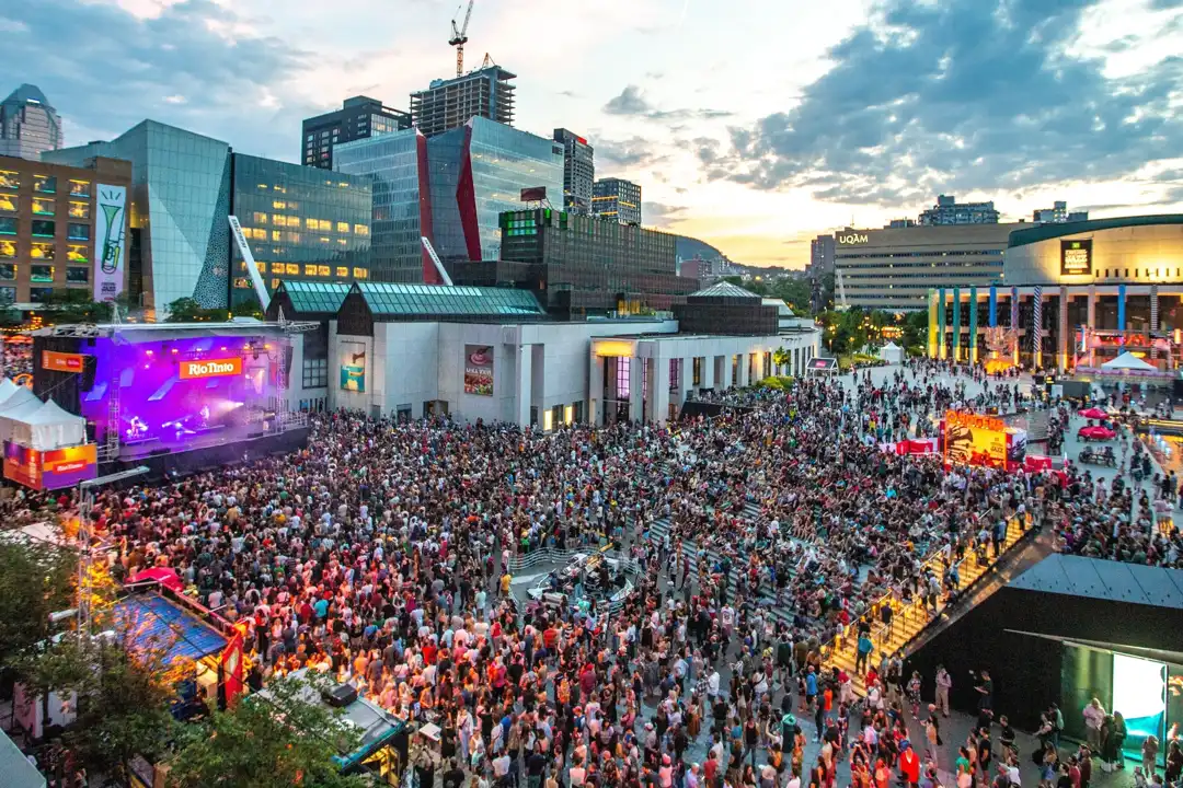 Montreal Jazz Festival in quebec