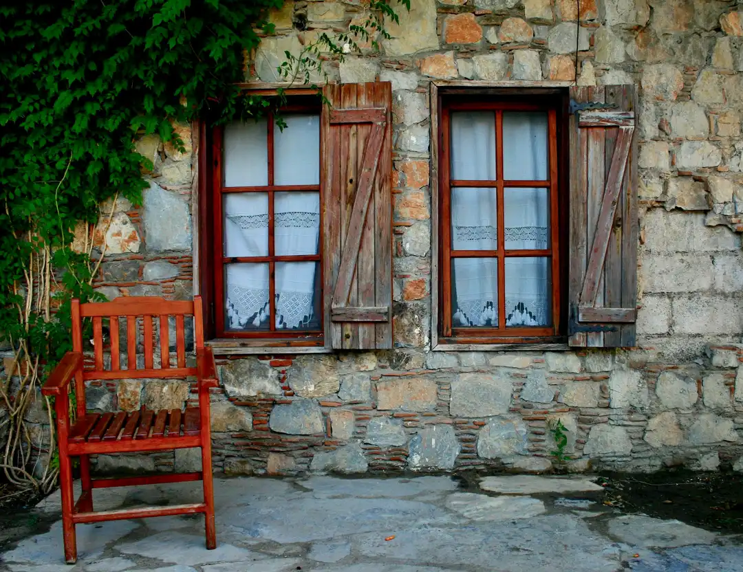 Traditional stone house in Muğla Traditional stone house in Muğla