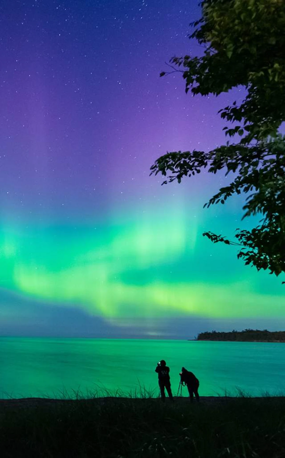 Northern Lights in Upper Peninsula