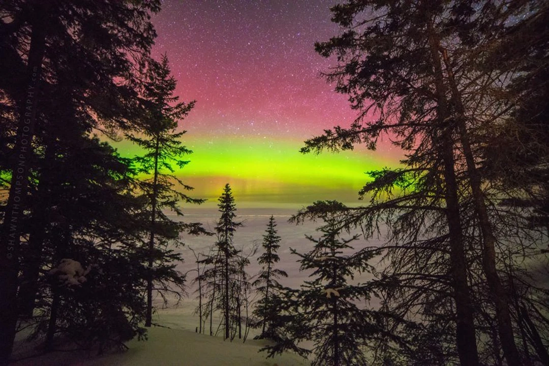 Northern Lights in Voyageurs National Park