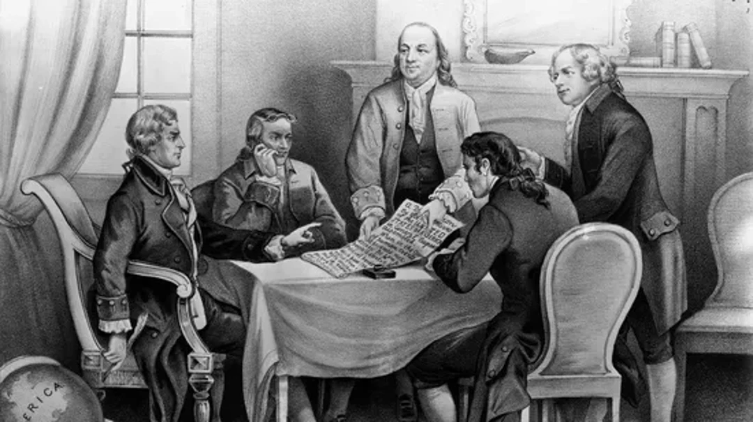 Signing the Declaration of Independence