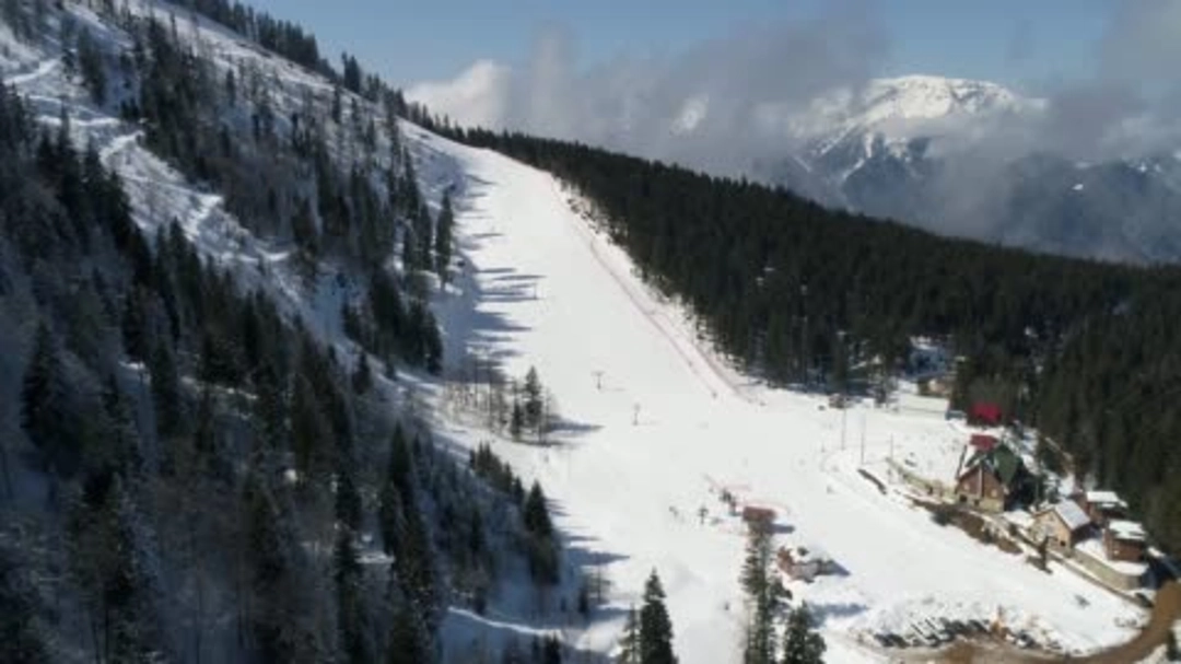 Skiing at Atabarı Ski Resort