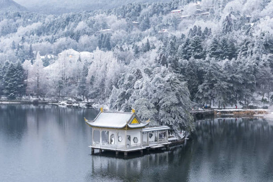 Snowfall Areas in China