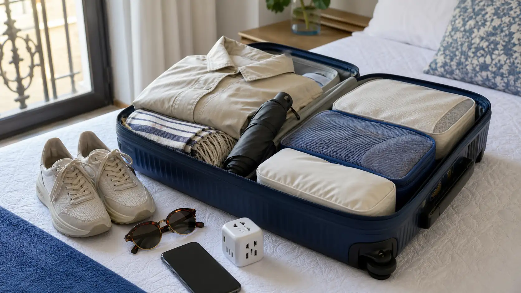Packing suitcase for Spain in November Packing suitcase for Spain in November