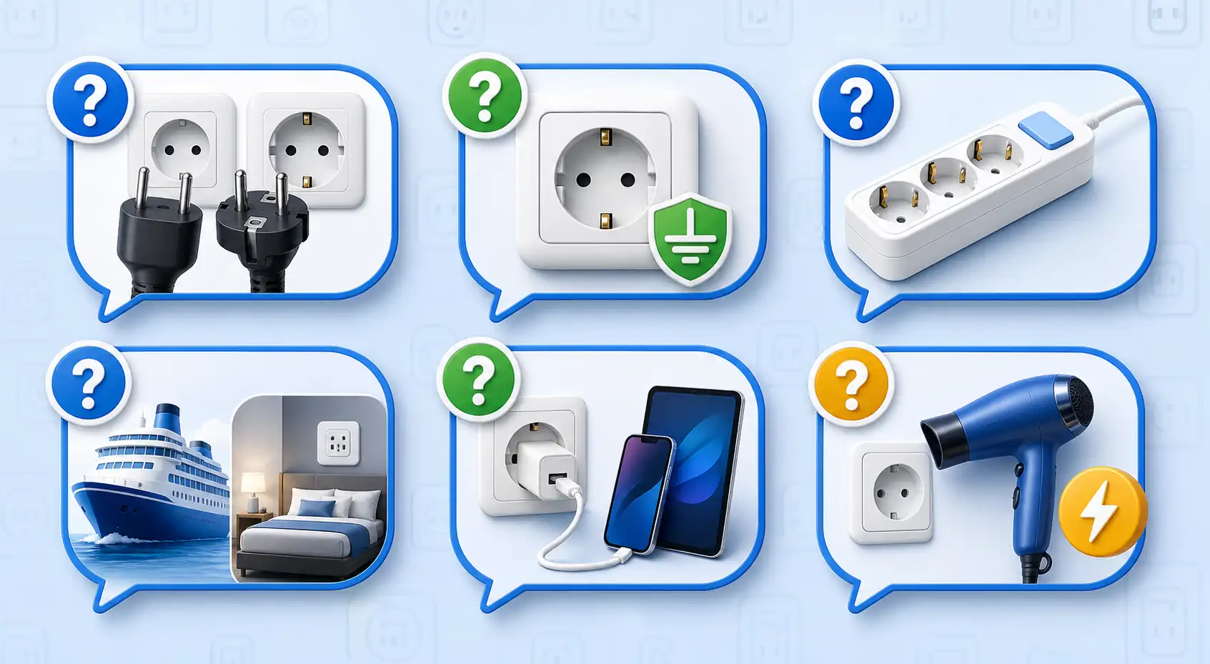 Frequently asked questions about plugs and charging in Spain Frequently asked questions about plugs and charging in Spain