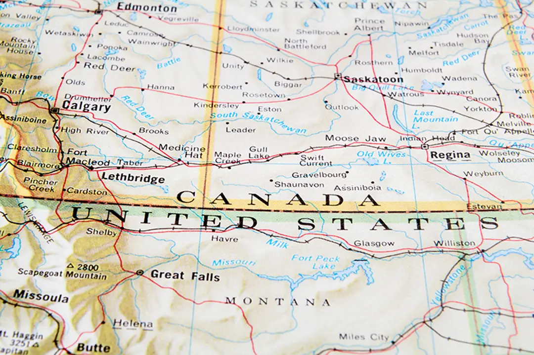 States Border Canada