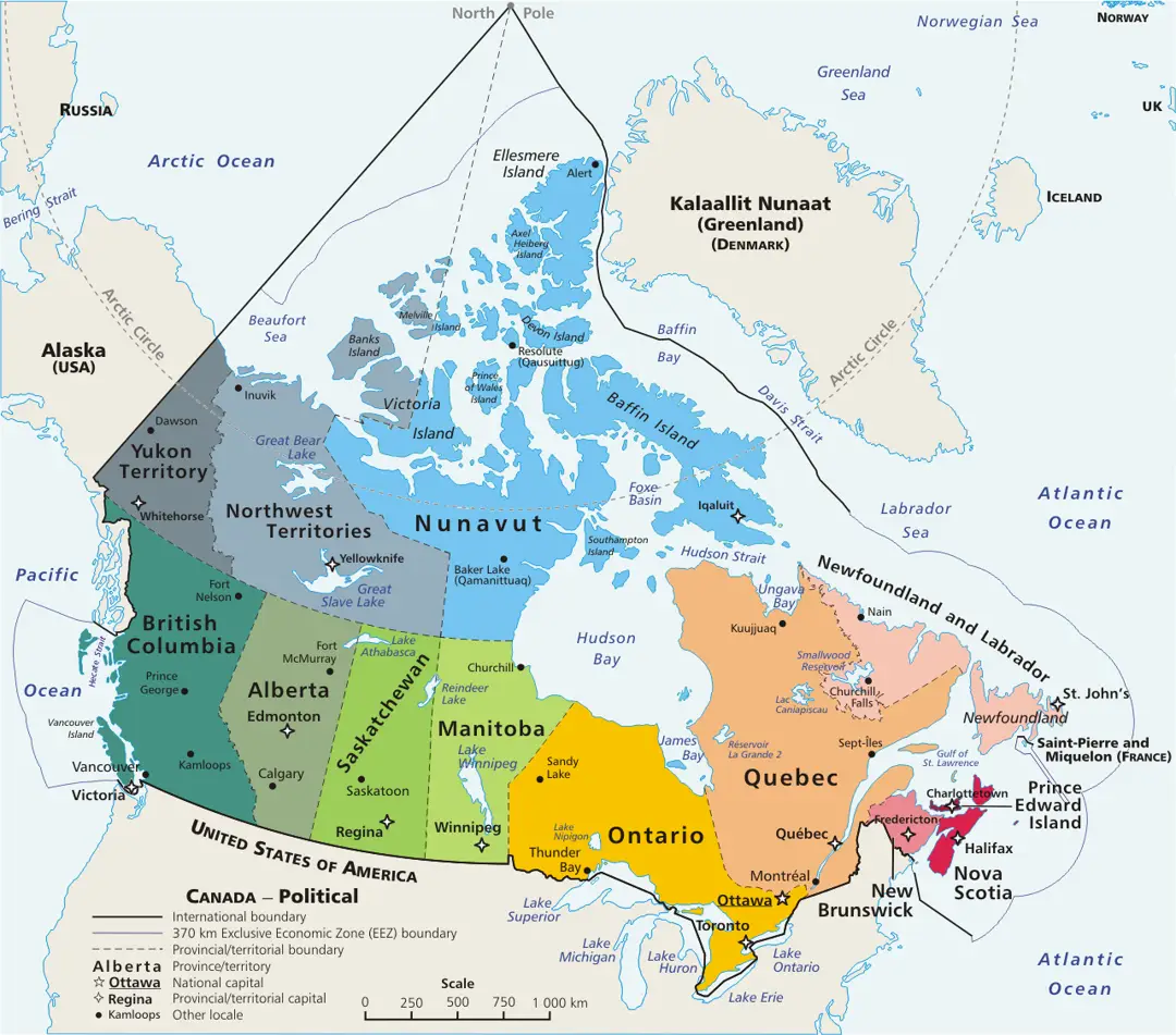 Territory and Area