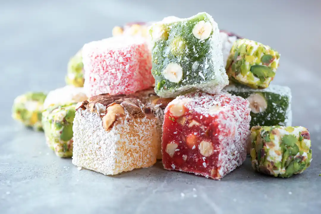 Ingredienti per Turkish Delight