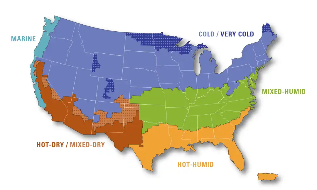 US Climate Zones