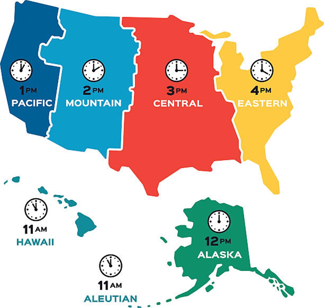 US Time Zones