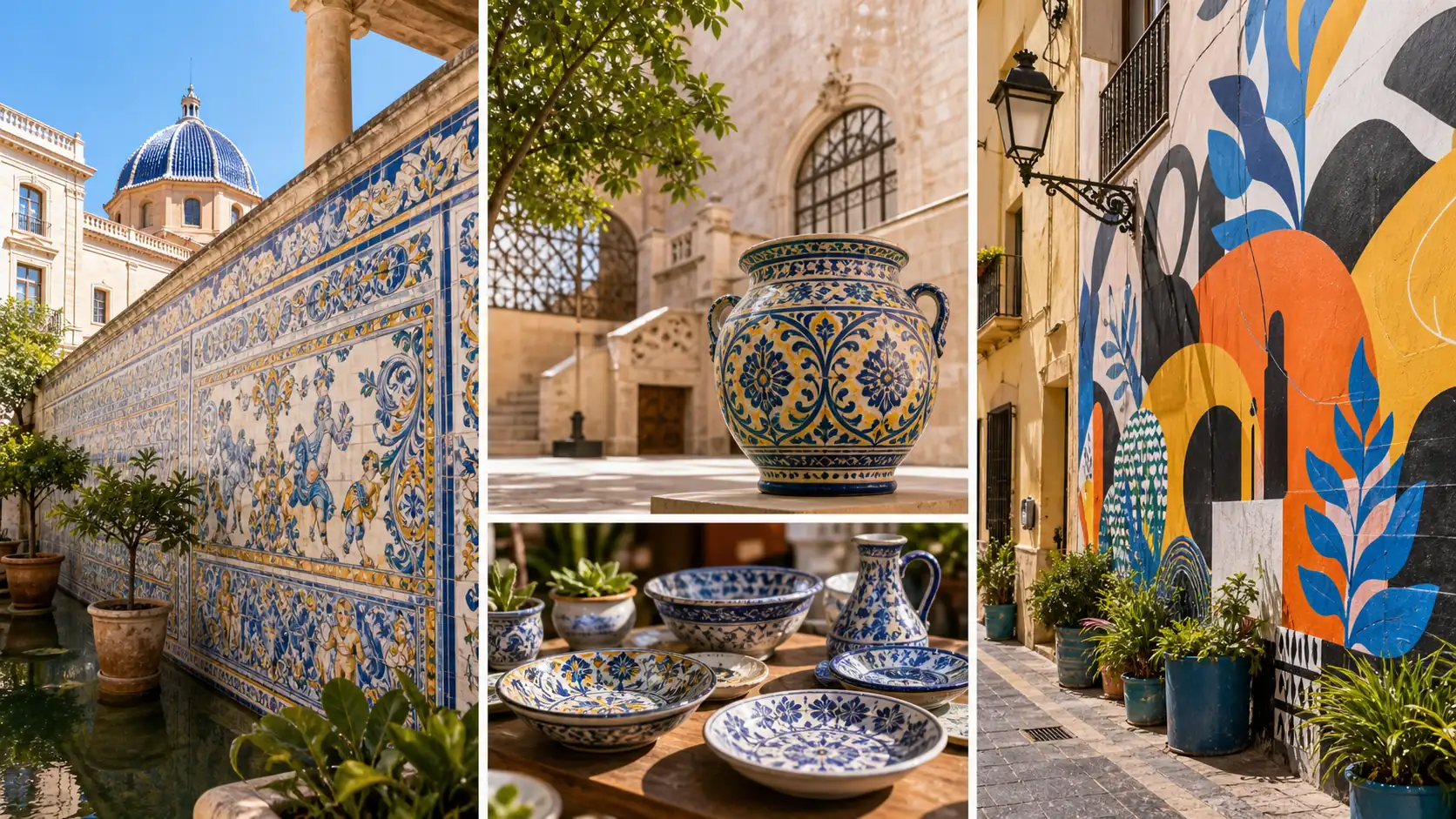 Valencia ceramics and street culture details Valencia ceramics and street culture details