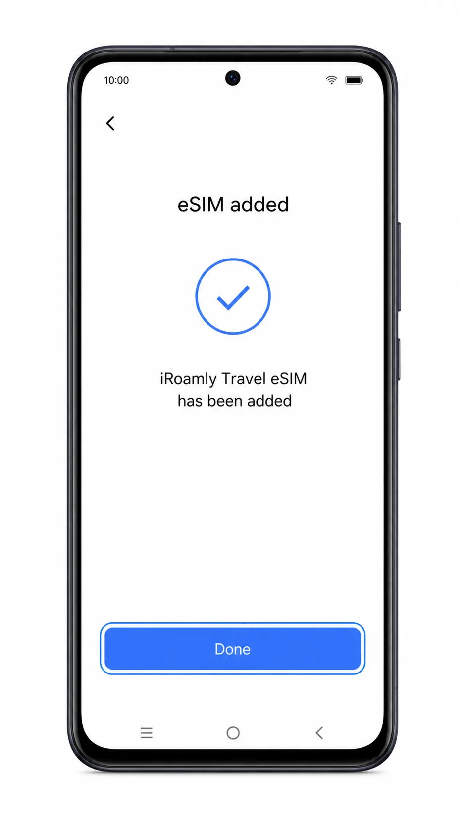 Vivo V40 lite Step 06: eSIM added