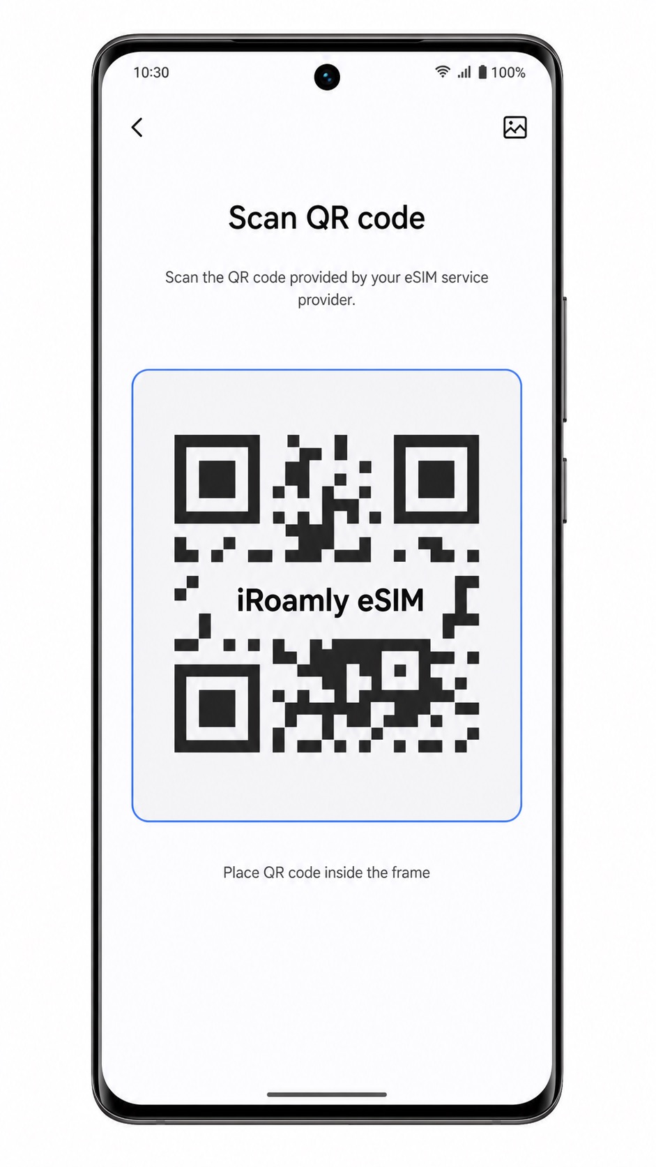 Vivo X100 Pro Step 05: QR scanner