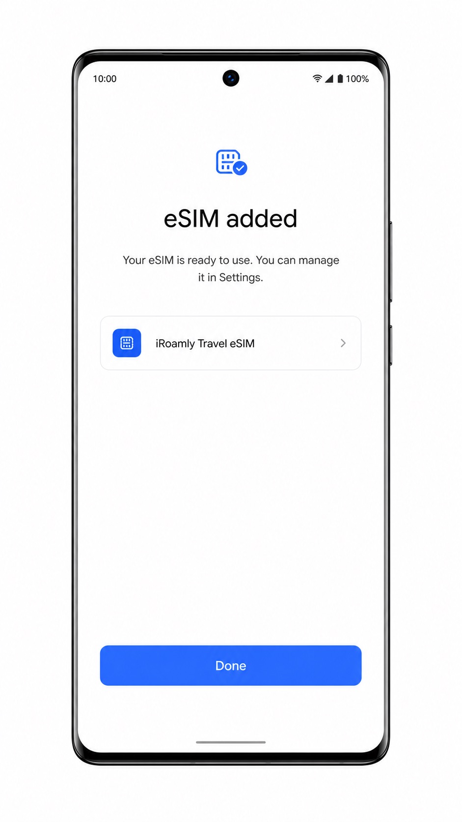 Vivo X100 Pro Step 07: eSIM added