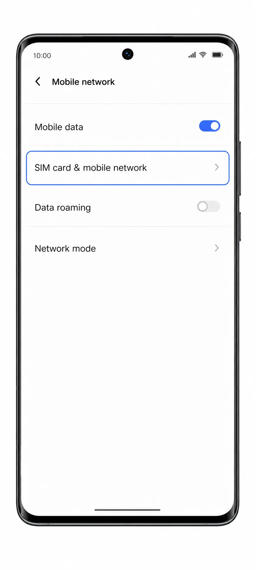 Vivo X90 Pro Step 02: SIM card and mobile network Vivo X90 Pro Step 02: SIM card and mobile network